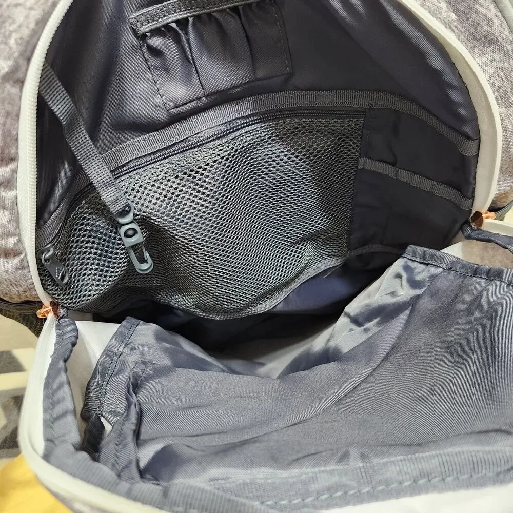 Adidas Excel 6 Backpack Gray Rose Gold Color Laptop Storage Comfortable Straps
